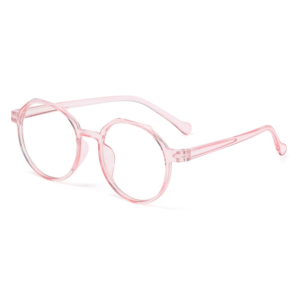 Gootrades Ultralight Blue Light Blocking Radiation Protection Computer Gaming Glasses Vintage Spectacle Frames Goggles: Pink