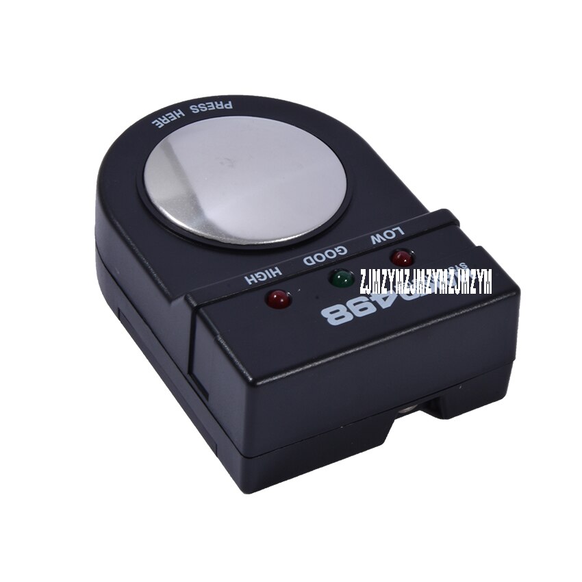 Anti-static Tester Hand Ring Belt Detector 6F22 9V Less Than 15mW 3 1/2 bit LCD Display HAKKO 498