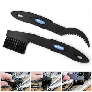 Limpiador de cadena de bicicleta cepillos de fregado, juego de herramientas de limpieza para bicicleta de montaña, Reparación de bicicletas