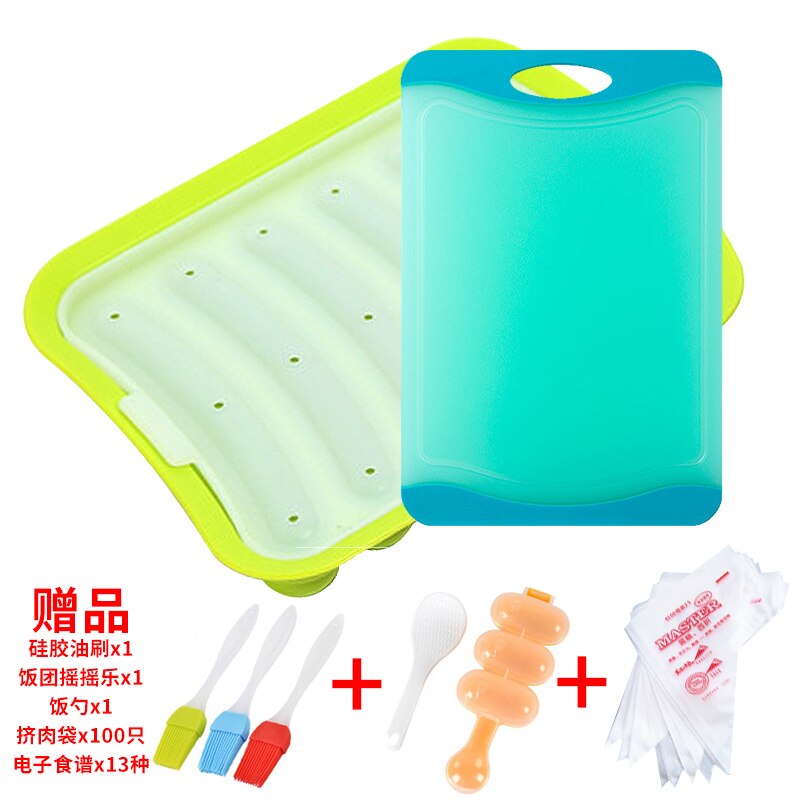 Bakken Tools voor Gebak Groene Non Stick Oven Hoofd Silicon Mold Herbruikbare Broodrooster Bag Cake Mallen voor Cupcakes Keuken Gear GG50mg