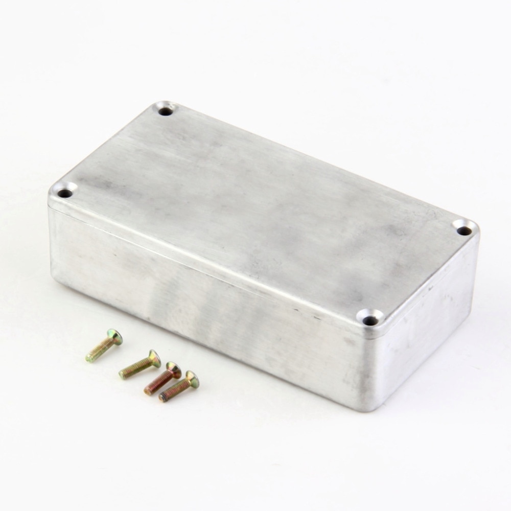 1Pcs Stompbox Effecten 1590B/1590A Stijl Aluminium Pedaal Behuizing Voor Gitaar