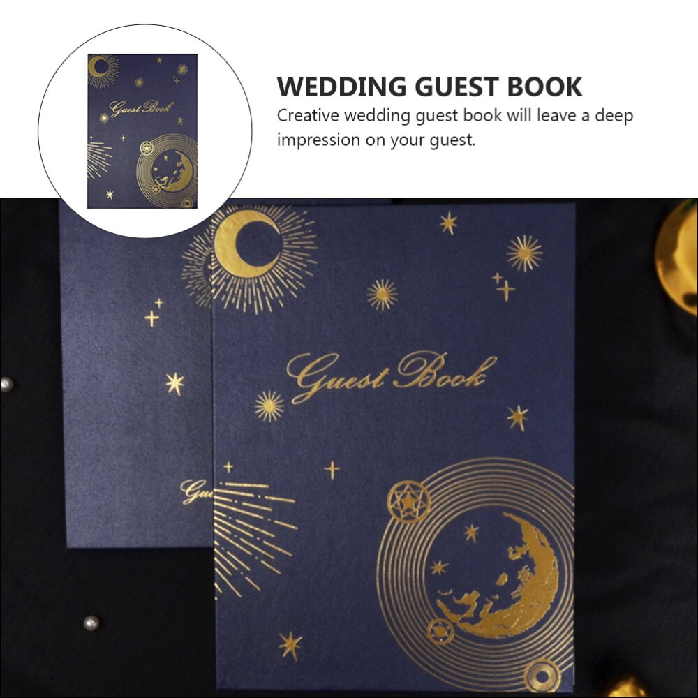 Stylish Guest Book Guest Sign Book for Wedding Party Engagement