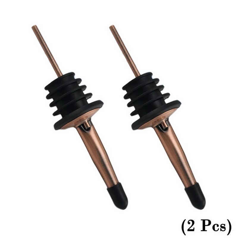 Stainless Steel Wine Liquor Pourer Wine Bottle Pourer Stopper Oil Bottle Pourer Quick Aerating Pouring Tool Portable Filter: C-2