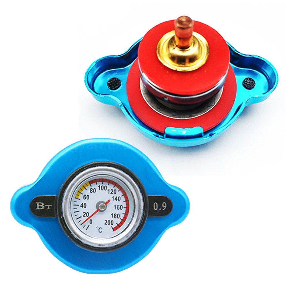 Universal water temperature meter with thermometer water tank cover for Komatsu Caterpillar Hitachi Kobelco Sany Doosan Excavato