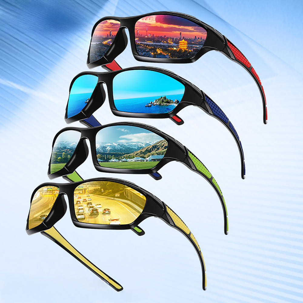 Sports Sunglasses Men Women Fishing Hiking Running Cycling Mountaineering Sport Sun Glasses Windproof UV400 Eyewear