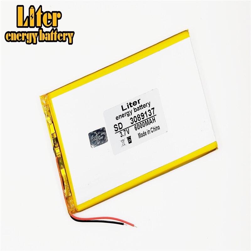 De Tablet Batterij 3089137 3.7V 6000 Mah Batterij Tablet 3090135 Elk Tablet Universele Oplaadbare Lithium Batterijen