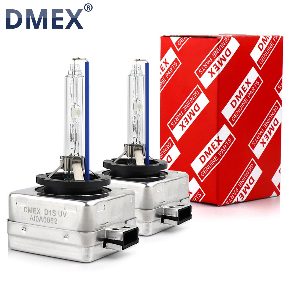 DMEX 1 Paar (2 STUKS) 35W D1S Xenon HID Lamp 4300K 5000K 5500K 6000K 8000K HID Xenon Lamp Vervanging d1S Xenon Koplampen