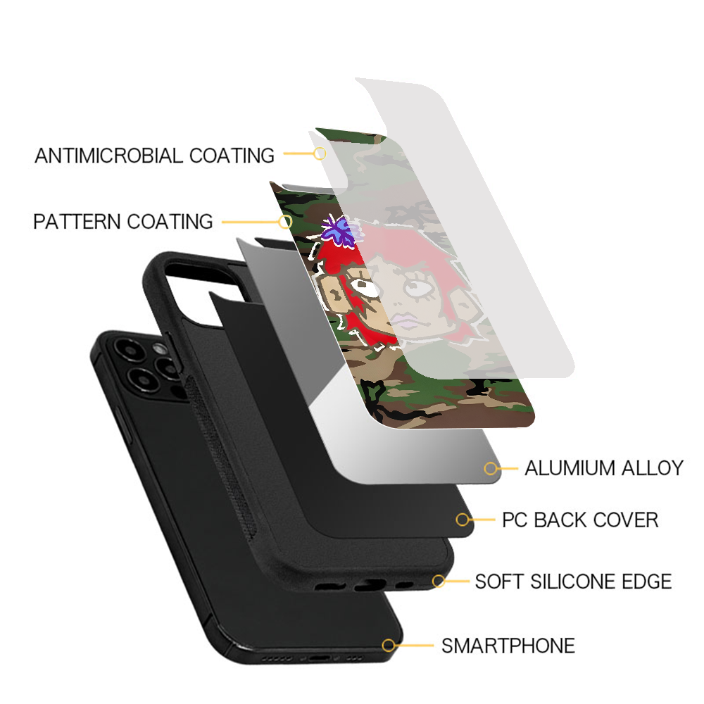 Enya Umanzor Phone Case For IPhone 11 12 13 14 15 Plus Pro Max Mirror Acrylic PC TPU Cover