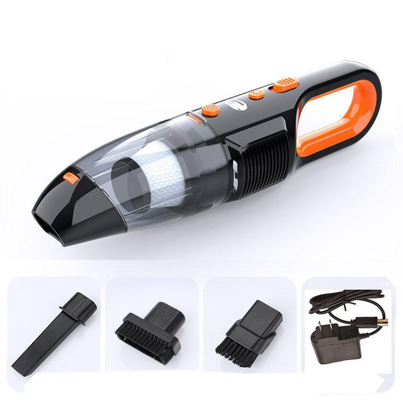 Handheld Vacuum Cleaner Hand Cordless 120W Powerful Suction Rechargeable: US Plug