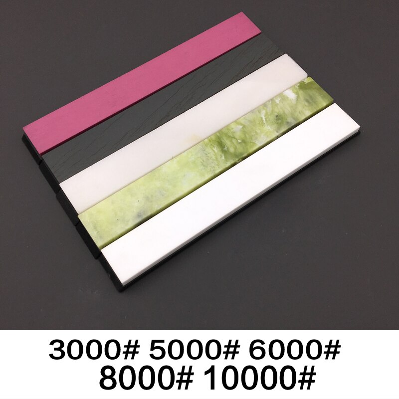 Fast knivsliper finslipingsverktøy diamant hvit alundum kjøkkenverktøy slipesystem 240 400 600 1000# 120 320 600 1500#: D