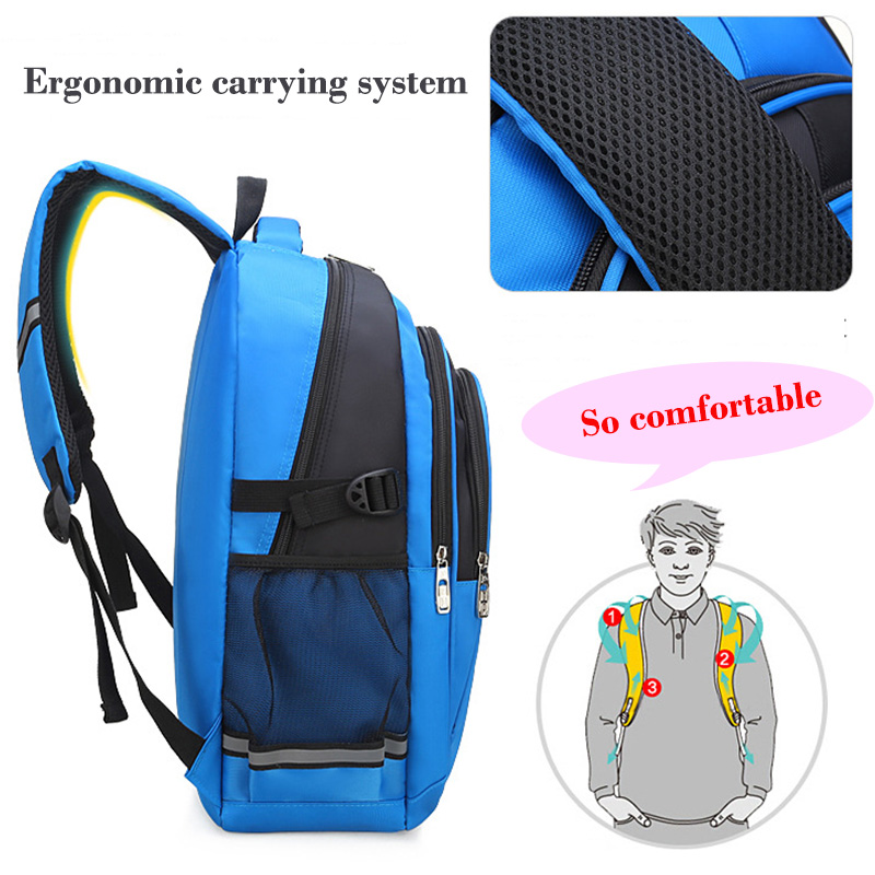 Kinderen Grote Schooltas voor Tiener Meisjes Jongens Hign School Book Bag 18 inch Waterdichte grote Rugzak voor Tieners Jongens Meisjes