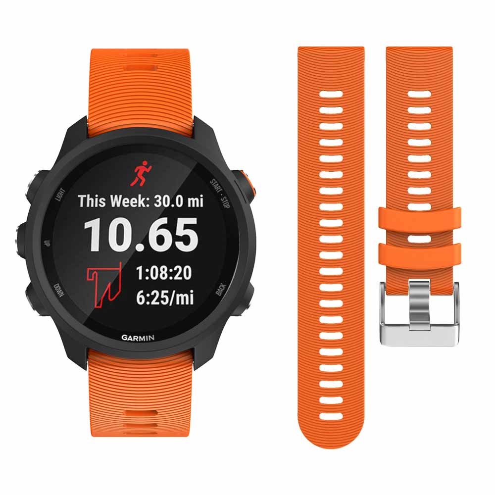 Watchband for watch strap garmin vivoactive 3 for Garmin Forerunner 245 245M 645 Music Soft silicone Smart watch Accessories