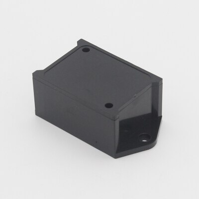 1pcs/5pcs/10pcs Plastic case, small electronic instrumentation and junction box, wall-mounted power module case 55x39x27mm: Quantity  10pcs / black