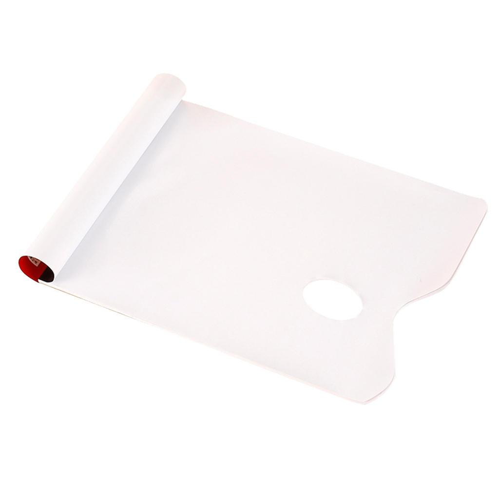 36 blätter Beschichtet Papier Palette Pad Künstler Mischen w/Daumen See Öl Acrylfarben