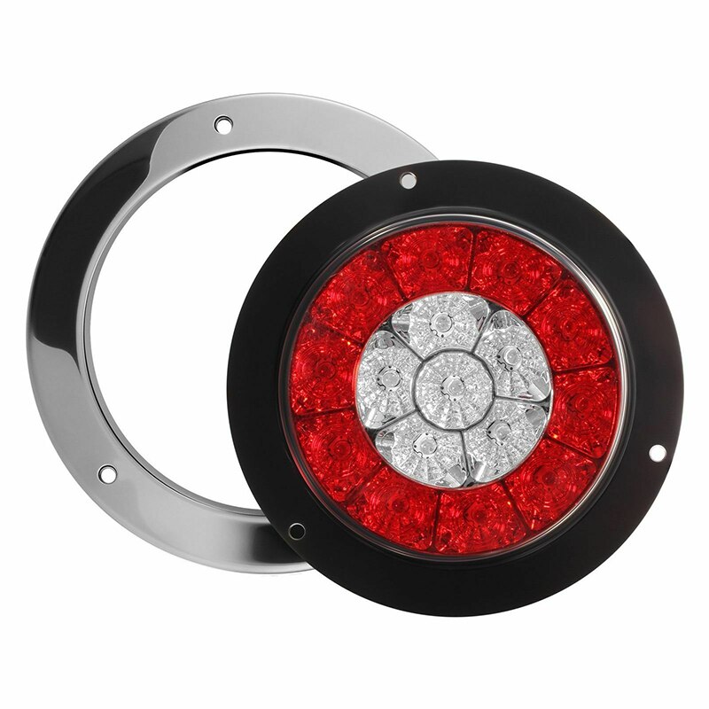 thumbnail interactive-video image 1 of All Star 4 Inch Round 40 LED Trailer Tail Light Kit – Stop/Turn/Signal – DOT/SAE 1 of 5