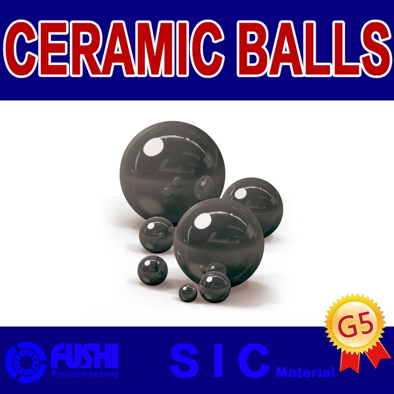 Sic keraamiset pallot 1.588 2.381 3 3.175 3.969 4 4.763 5 5.953 6 ( 10 pc)  piikarbidi  g5 tarkkuuspallo