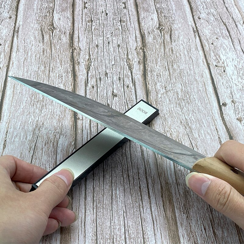 160X20Mm Kleine Pak Professionele Diamant Slijpsteen Vaste Hoek Messenslijper Slijpsteen Ruixin Ruby Multifunctionele Grind