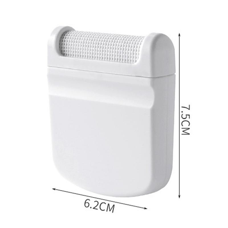 Mini Portable Lint Remover Manual Clothes Hair Ball Trimmer Sweater Coat Clothes Fluff Fabric Shaver Brush Tool Fur Remover: Single Head 01