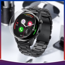 Keya soft hydrogel fuldskærms beskyttelsesfilm til smart watch  gt3 i12 46mm smart watch fuld dækningsfilm: 1 pc