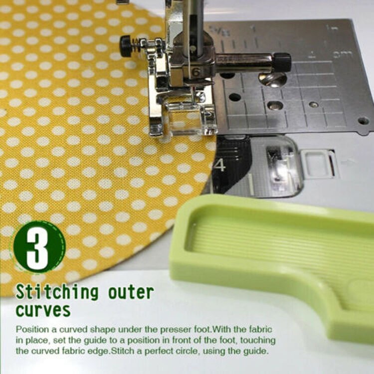 Placa de posicionamiento de guía de costura, guía de enclavamiento multifuncional, plantilla de medida de cuadrícula, accesorios para máquina de coser