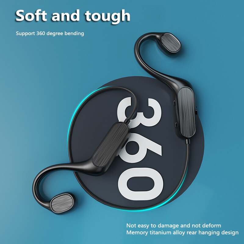 Wireless Sports Headphone G200 Open Ear Bluetooth 5.1 Waterproof Sweatproof Bone Headset Bone Conduction Earphone