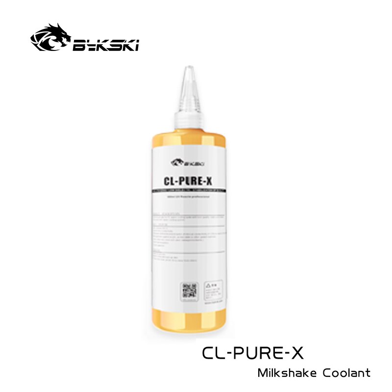 Bykski CL-PURE-X 500Ml Milkshake Waterkoeling Vloeistof Computer Radiator Opaque Anti-Corrosie Thermische Vloeistof: Orange 500ml