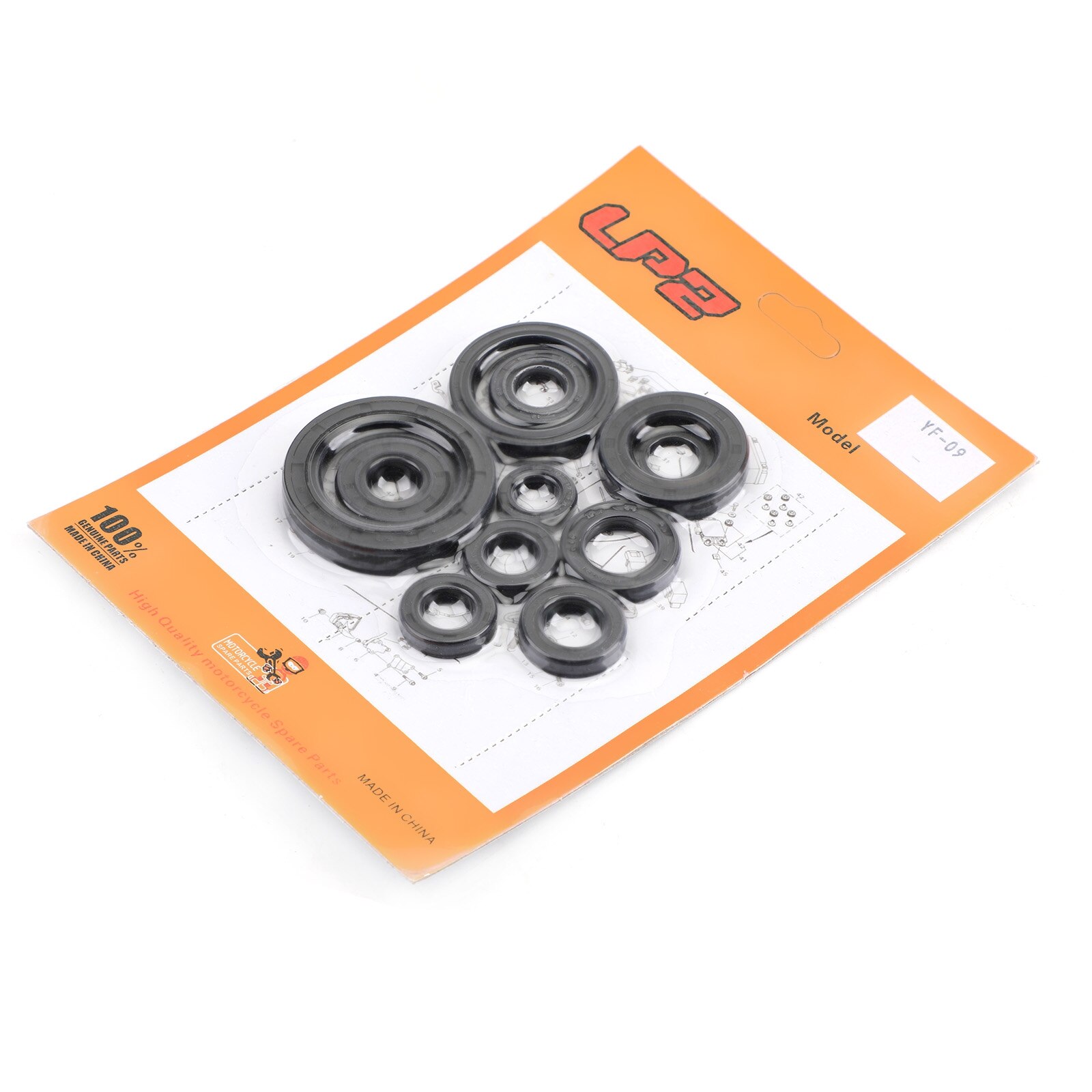 Artudatech motoroljetätningssats set 11 st packningar för honda  cr125r 2004 2005 2006 2007 cr125r cr 125 91203-kk3-830 motordelar