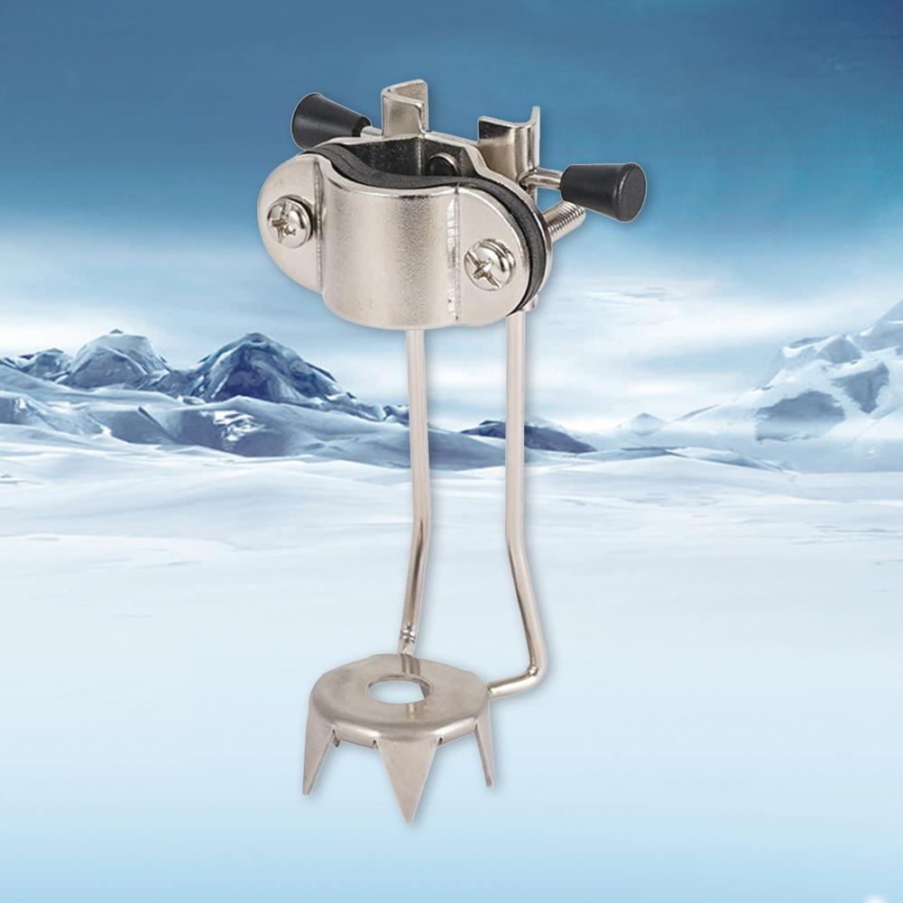 Crampones de acero inoxidable antioxidante para montañismo, equipo de escalada, puntas de hielo, muletas, garra, para exteriores