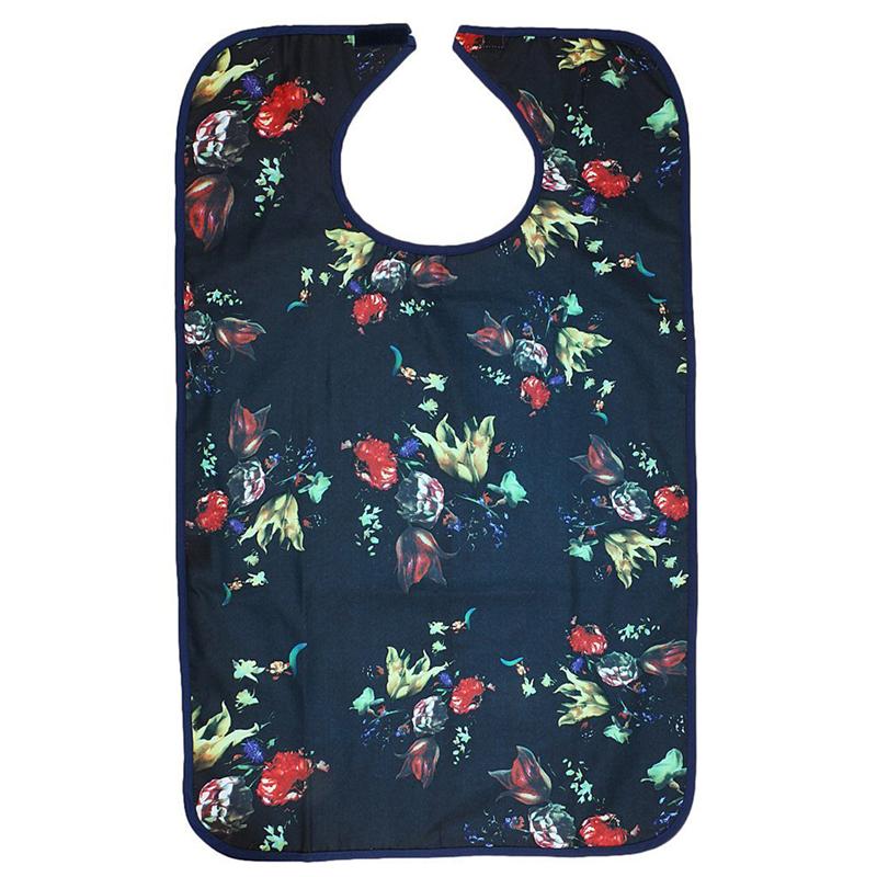 Baby Kids Etenstijd Protector Waterdichte Bib Handicap Bloemen Aid Schort Wasbaar Grote Kleding Protectors: As Shown 3