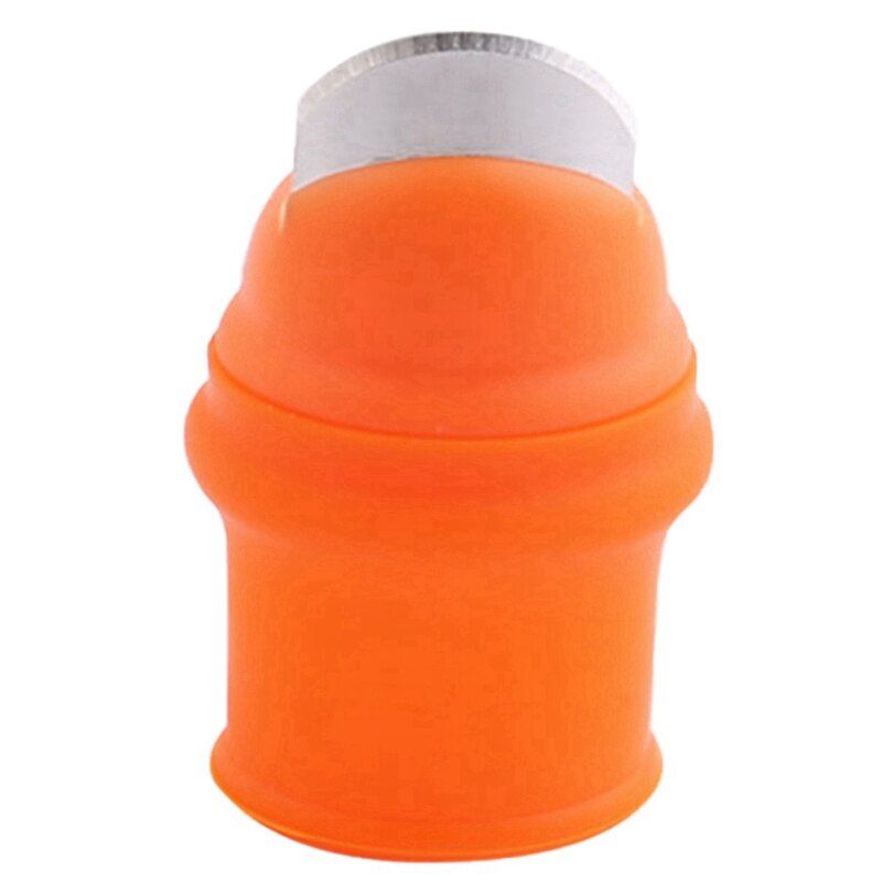 Juego de protectores de silicona para dedos con hoja para frutas y verduras, Protector de dedos para cuchillos, utensilios de cocina, accesorios de jardinería