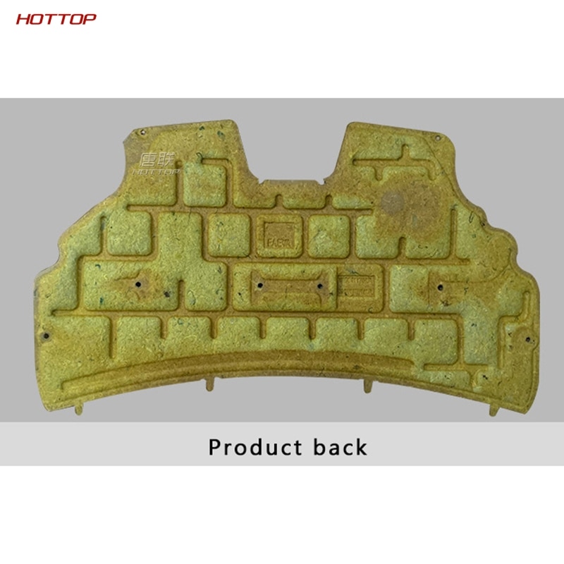 Pour Ford Fiesta capot de voiture moteur pare-feu tapis housse de protection