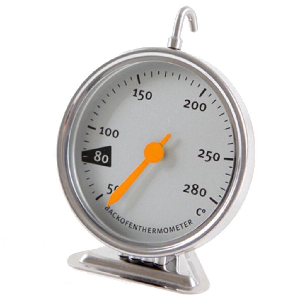 Food Meat Temperature Stand Up Dial Oven Thermometer Stainless Steel Gauge: Default Title