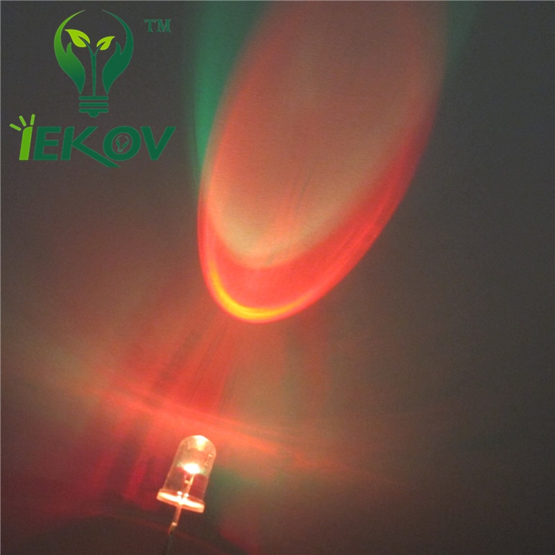 10 kpl led 5mm rgb hidas salama punainen vihreä sininen säteilevä diodi  +10 x 5mm led rgb nopea punainen vihreä sininen sateenkaaren monivärinen led
