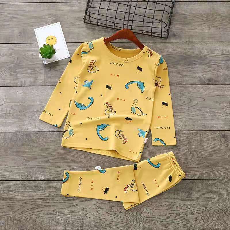 Automne hiver enfants costume Lycra à manches longues pull bébé sous-vêtements maison vêtements de nuit vêtement de nuit pour enfants
