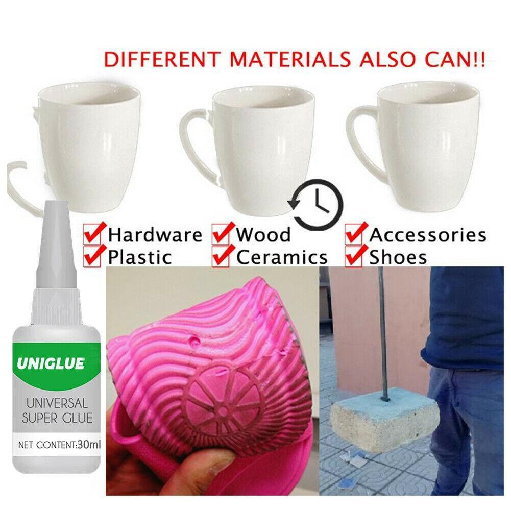 30ml Uniglue Multifunktions Universal- Super Kleber Keramik Reparatur Mittel Handgemachten Schmuck Stein Glas Bindung Trocknen Schnell Kleber