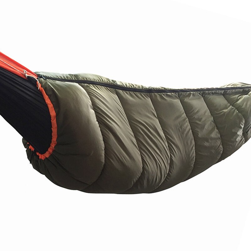 Udendørs varm hængekøje sovepose underquilt varmere vindtæt og varmt dynetæppe til eventyrcampingvandring