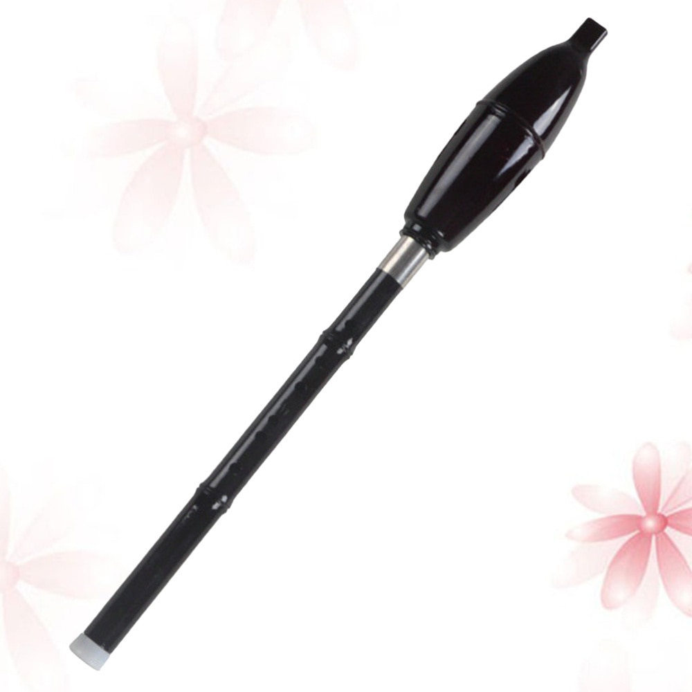Chinese Ethnic Instrument Bakelite Bawu Pipe Bawu Flute Tone Folk Woodwind Instruments for Students