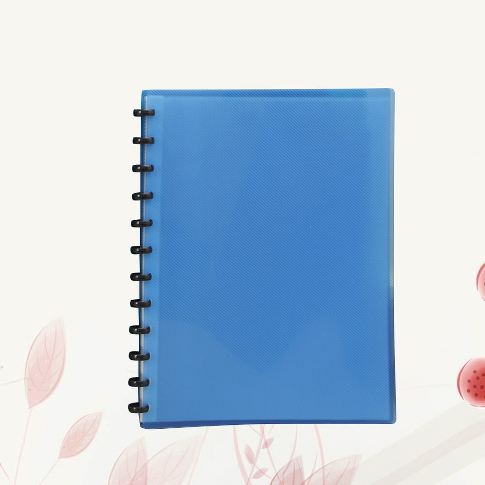1pc A4 Folder Portable Useful Convenient File Storage Folder for Student