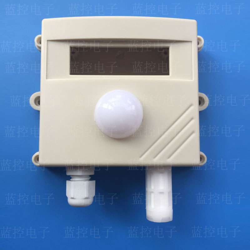 Temperature and Humidity Sensor Housing Temperature and Humidity Greenhouse Controller Housing Square Hole Panel Display Housing