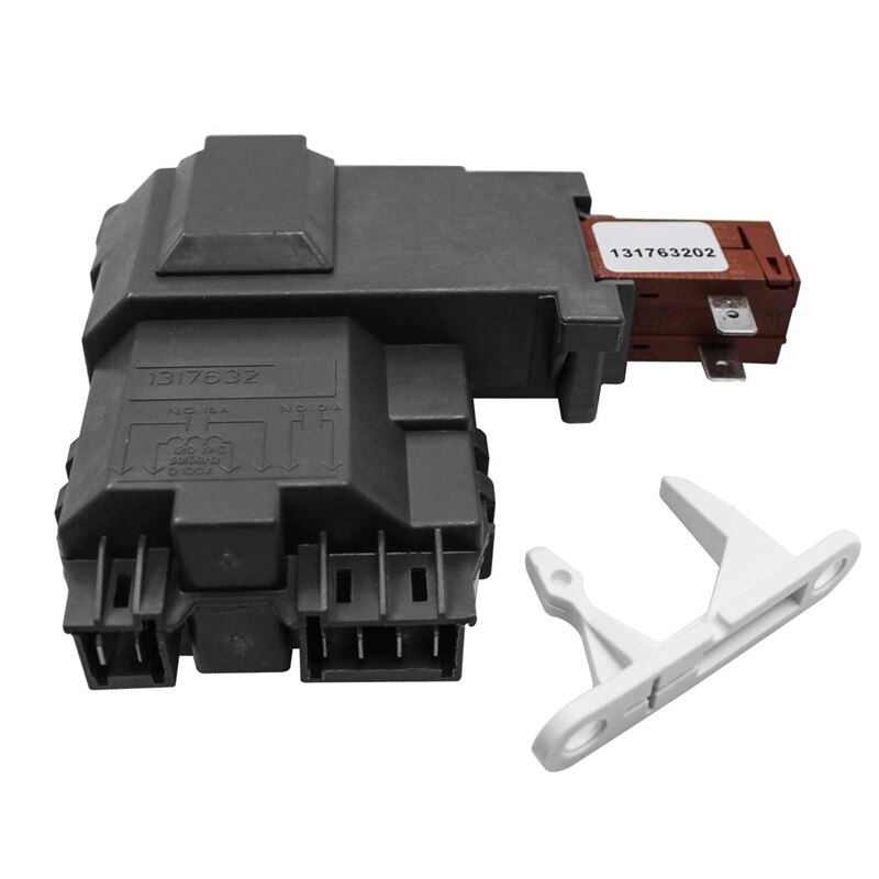 131763202 Washing Machine Door Lock Switch Assembly for Frigidaire, Electrolux 131763256, 0131763202 131269400 131763200 AP44550
