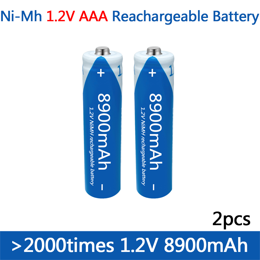 AAA 1.2V 8900mAh 100% Rechargeable NI-MH Battery AAA battery , Flashlight, Toy Watch Remote controlNI-MH Battery
