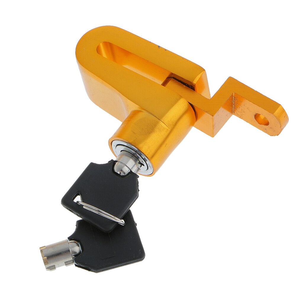 Goud Motor Schijfrem Slot Mountainbike Secrity Kit Voor Honda