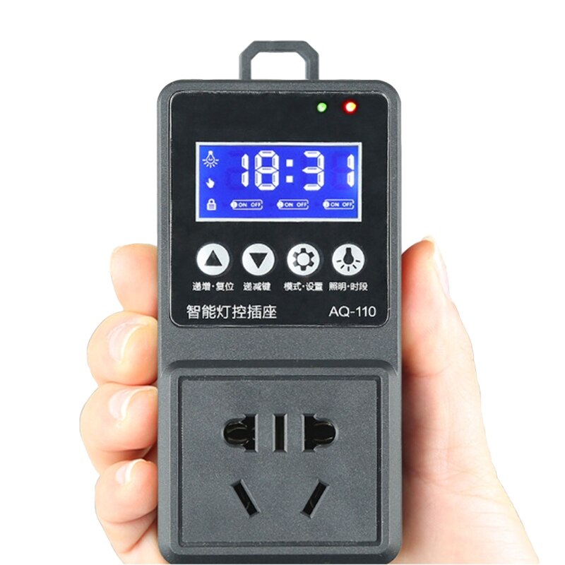 Aquarium Smart Tijdschakelaar Socket Licht Controller Lamp Dimmer Modulator Aquarium Apparaat