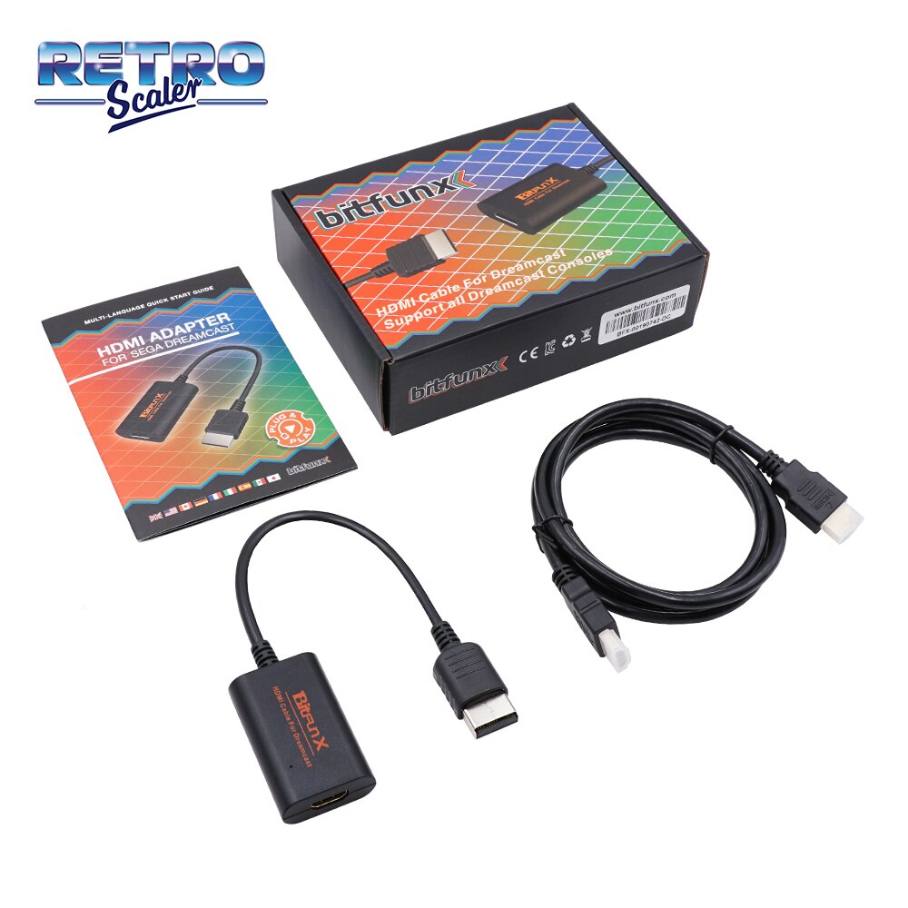 Adaptador convertidor RetroScaler HDMI para consolas Sega Dreamcast Cable HDMI/hd-link