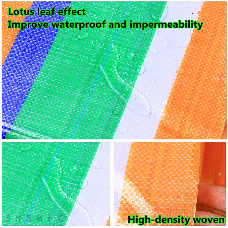 Rainproof Cloth Outdoor Tarpaulin Garden Plant Linoleum Shed Boat Car Canopys Waterproof Cloth Canvas Balcony Waterproof Clot