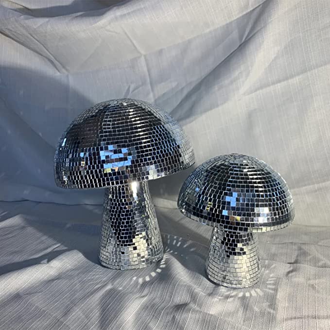 Paddestoel Disco Ball Voor Party Room Tafel Decoratie Spiegel Disco Bal Paddestoel Vorm Thuis Bar Bookdesk Art Decoraties