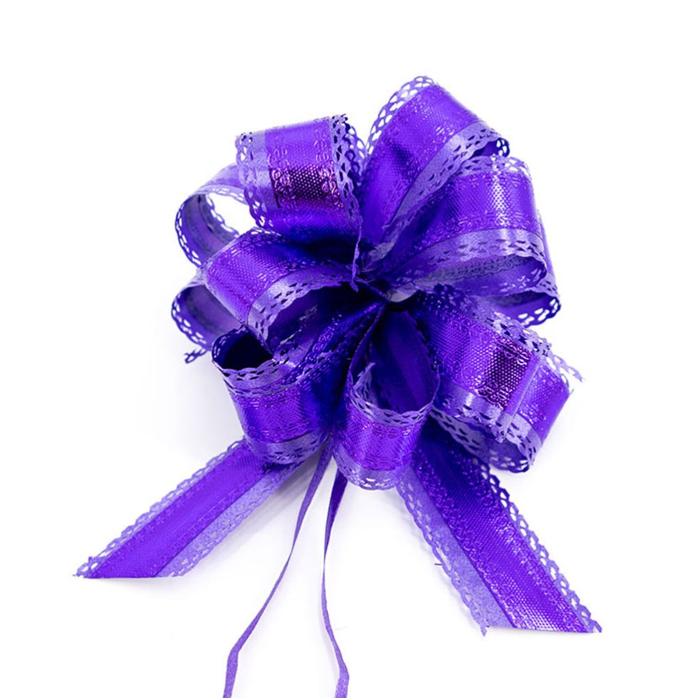 5 sztuk kokardy robić pociągnięcia jasny kolor zawinąć trznadel wstążka pociągać za sznurki dla domu