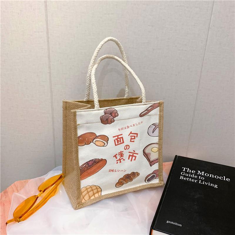 Japanse Vrouwen Canvas Tas, Koreaanse Mode Kleine Schouder Riem, Herfst En Winter,: 4