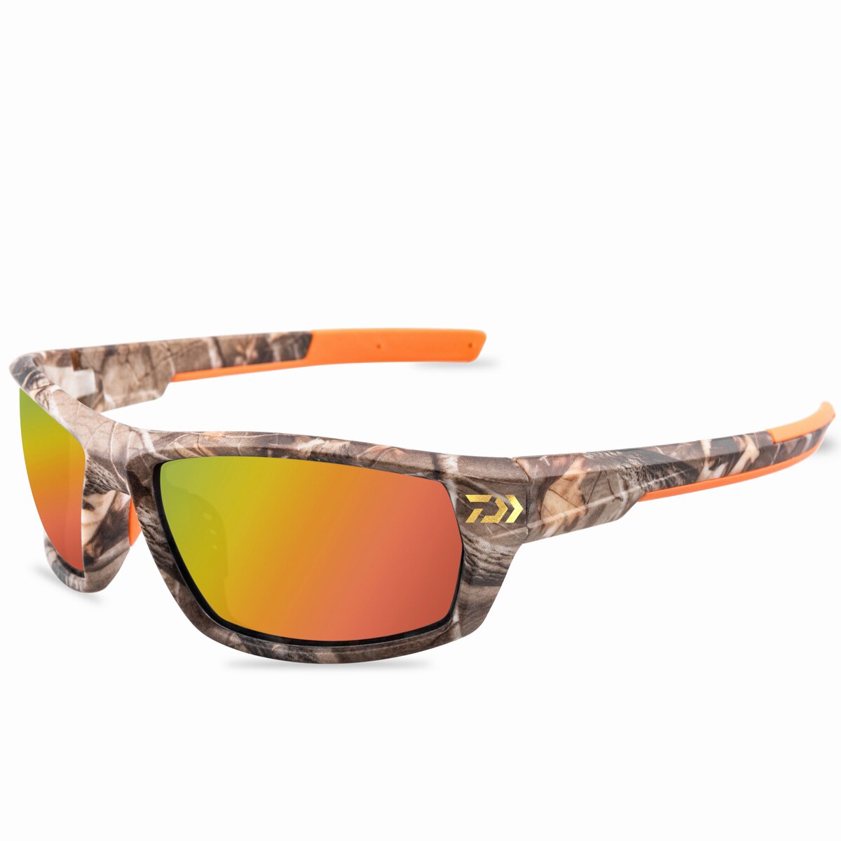 Daiwa Camouflage Sport occhiali da pesca equitazione guida occhiali da sole occhiali da sole polarizzati da esterno uomo donna occhiali da pesce: O2