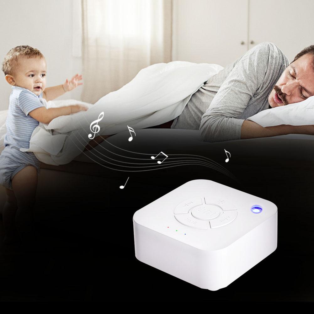 Weiß Lärm Maschine USB Aufladbare zeitgesteuert Abschaltung Schlaf Klang Maschine Für Schlaf Entspannung Für Baby Erwachsene Büro Reise